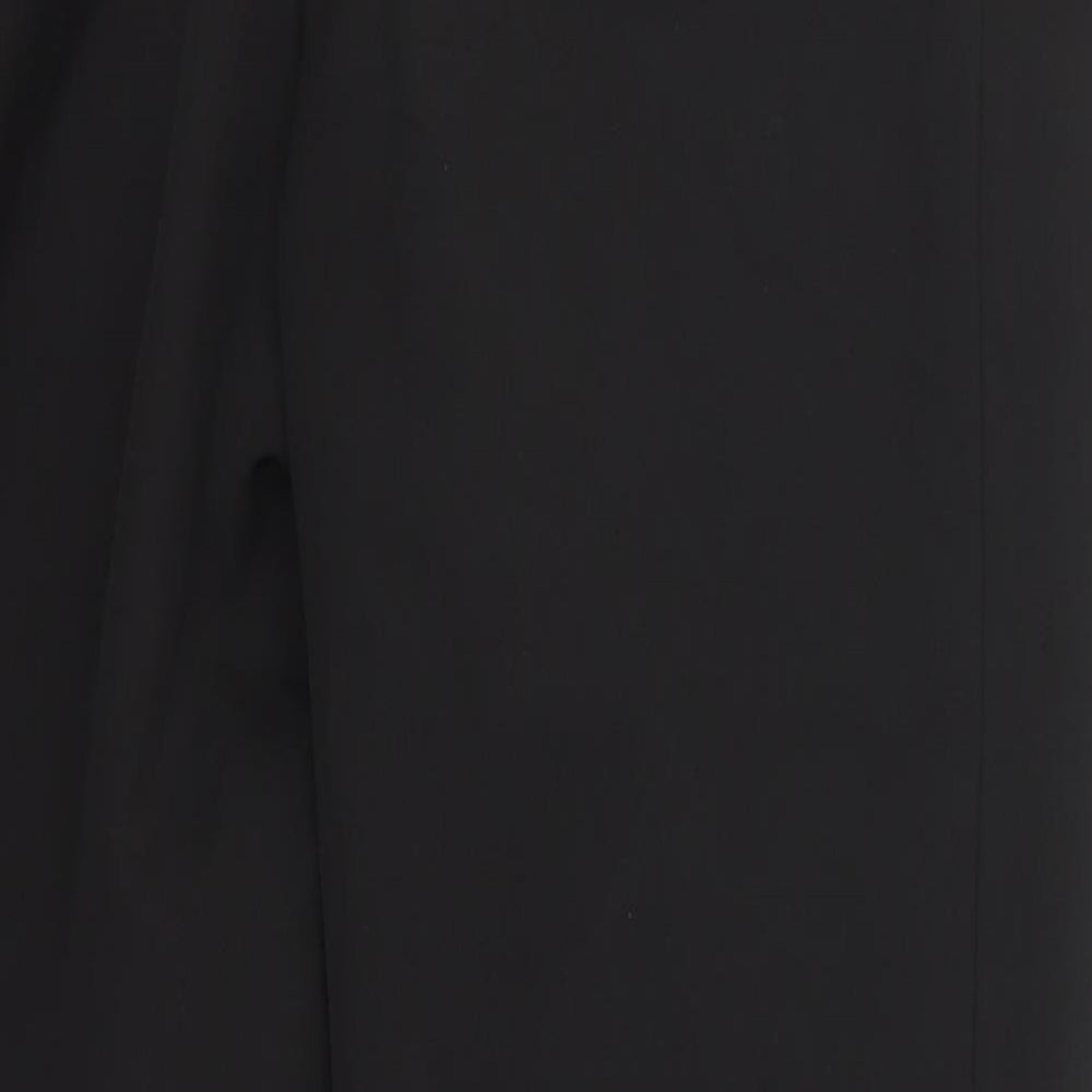 New Look Womens Black  Polyester Trousers  Size 10 L25 in Regular