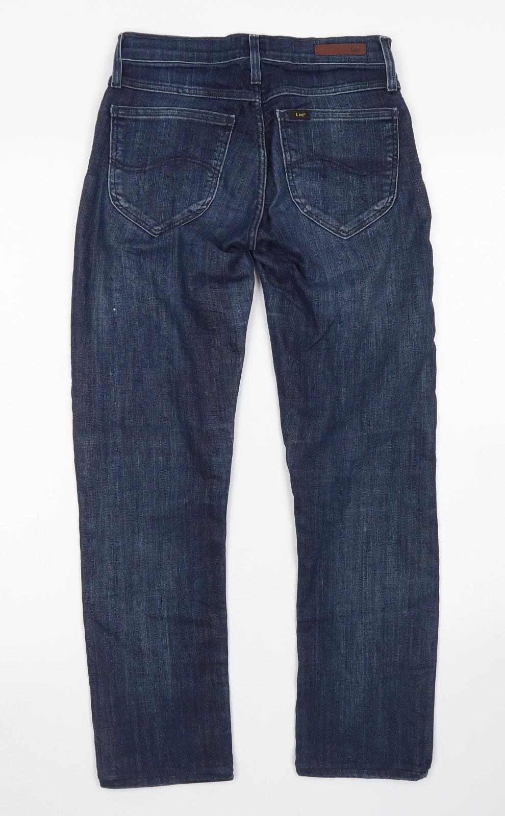 Lee Cooper Womens Blue  Cotton Straight Jeans Size 25 in L31 in Regular Button