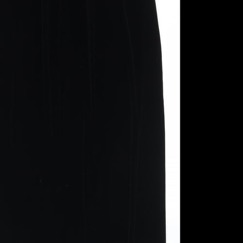 CMD Womens Black  Polyester A-Line Skirt Size S