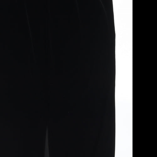CMD Womens Black  Polyester A-Line Skirt Size S