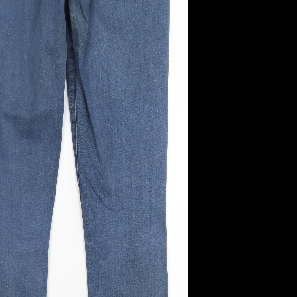 Denim Co Womens Blue  Cotton Mom Jeans Size 16 L28 in Regular Button