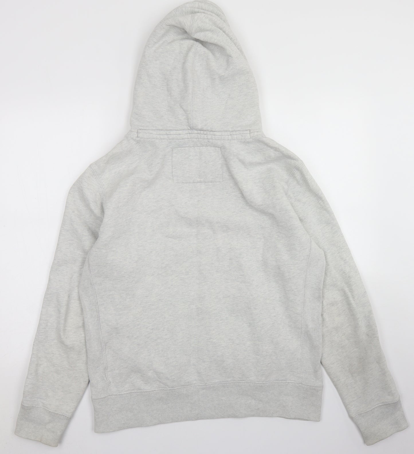 Superdry Mens Grey  Cotton Pullover Hoodie Size L