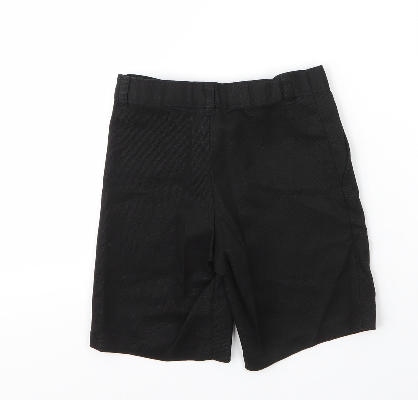 George Boys Black  Viscose Bermuda Shorts Size 5 Years  Regular Zip