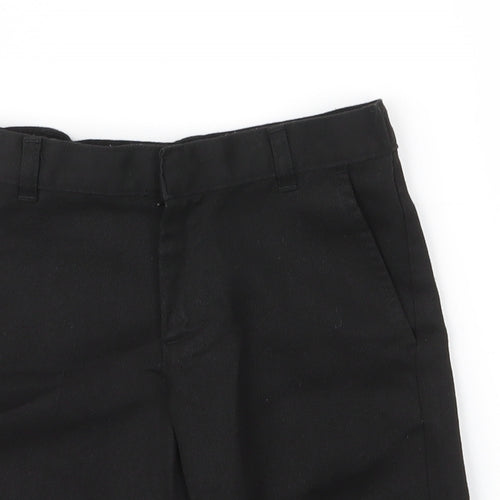 George Boys Black  Viscose Bermuda Shorts Size 5 Years  Regular Zip
