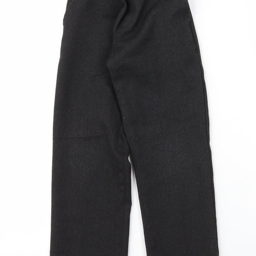George Boys Grey  Viscose Carpenter Trousers Size 5 Years L20 in Regular Zip