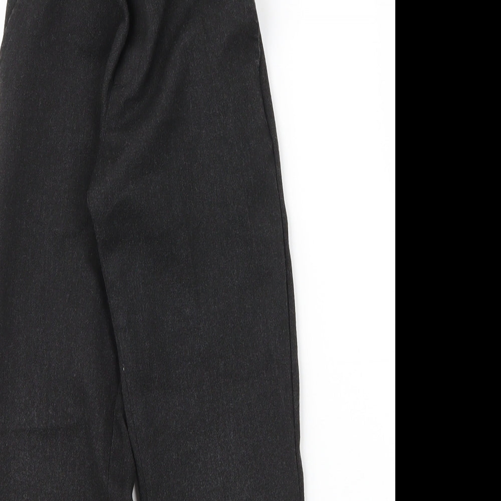 George Boys Grey  Viscose Carpenter Trousers Size 5 Years L20 in Regular Zip