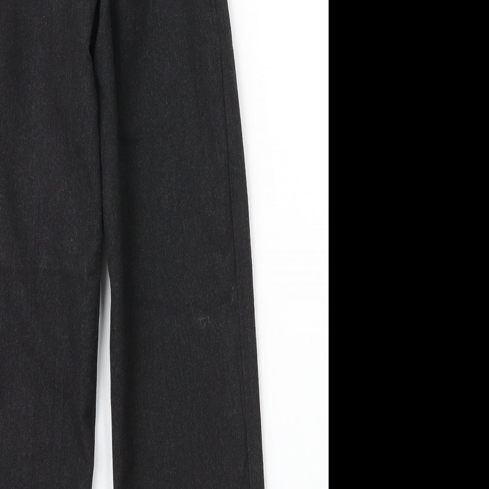 George Boys Grey  Viscose Carpenter Trousers Size 5 Years L20 in Regular Zip