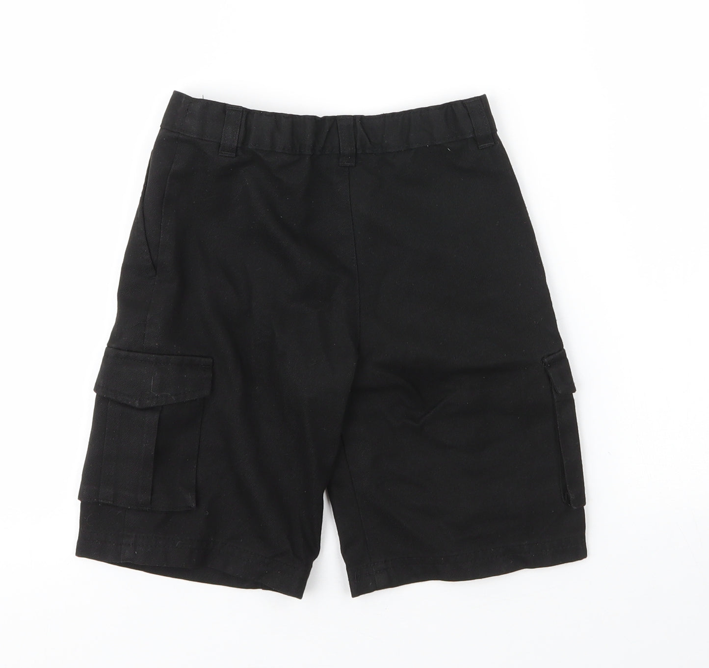 George Boys Black  Viscose Cargo Shorts Size 5 Years  Regular Zip