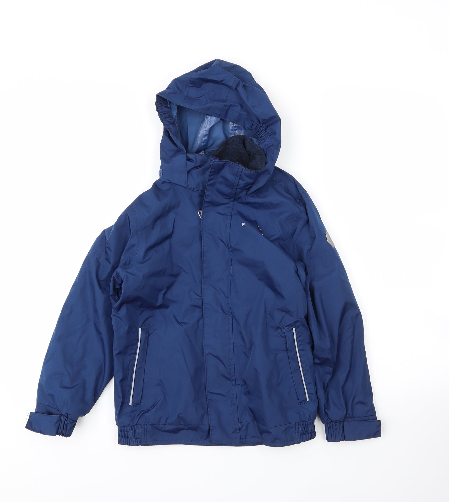 Regatta Boys Blue   Parka Coat Size 7 Years  Zip