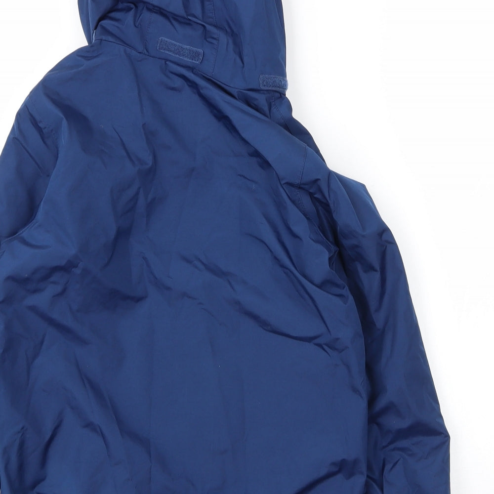 Regatta Boys Blue   Parka Coat Size 7 Years  Zip