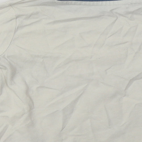 Nutmeg Boys White  Cotton Basic Casual Size 2 Years Crew Neck Pullover - Polar Bear