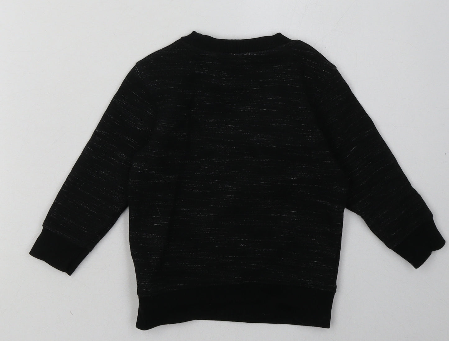 NEXT Boys Black  Cotton Pullover Jumper Size 12-18 Months  Pullover - Little Dude