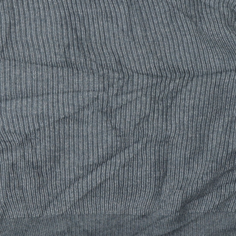 Marks and Spencer Womens Blue V-Neck  Polyester Cardigan Jumper Size M