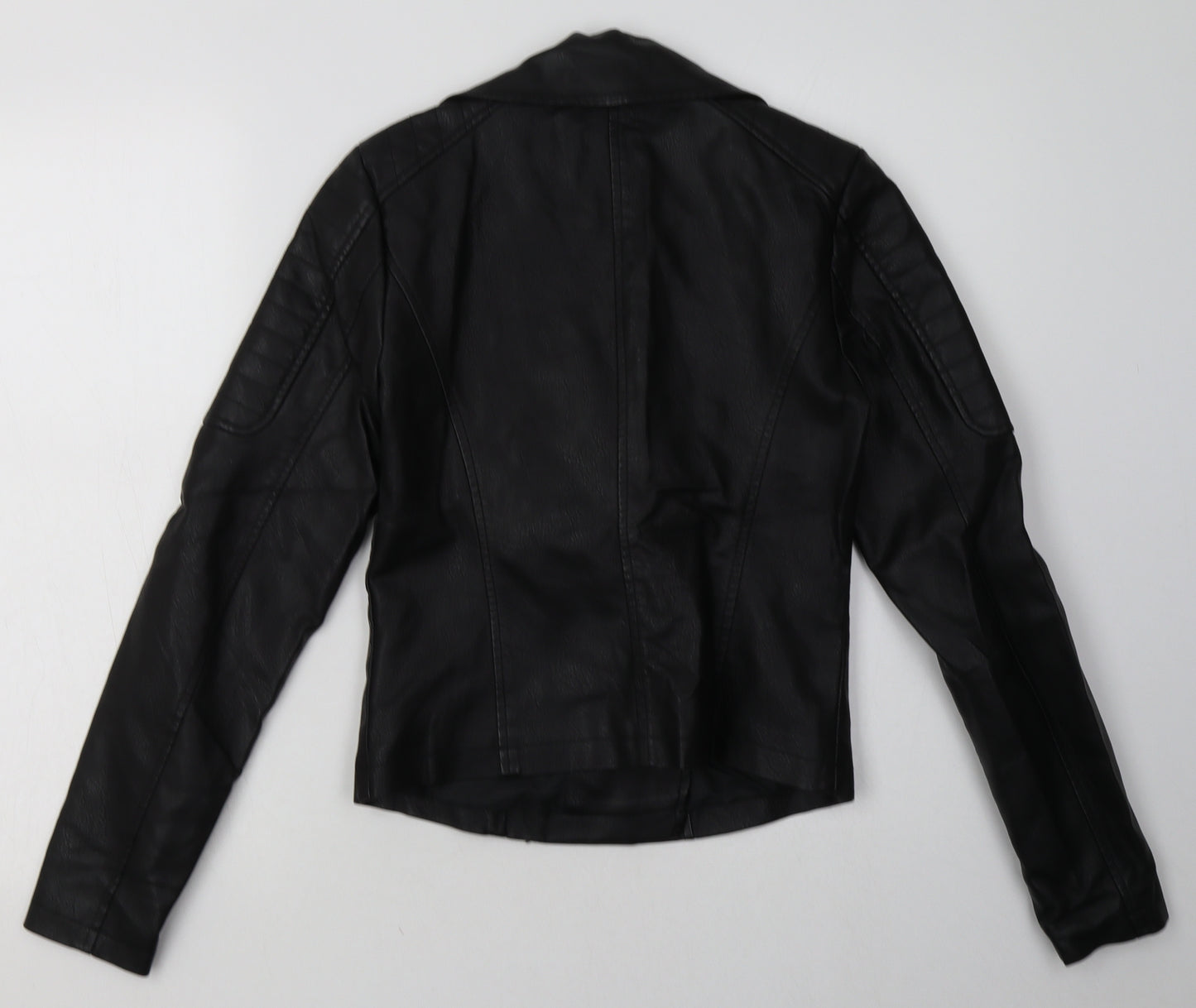 Noisy may Womens Black   Biker Jacket Size XS  Zip