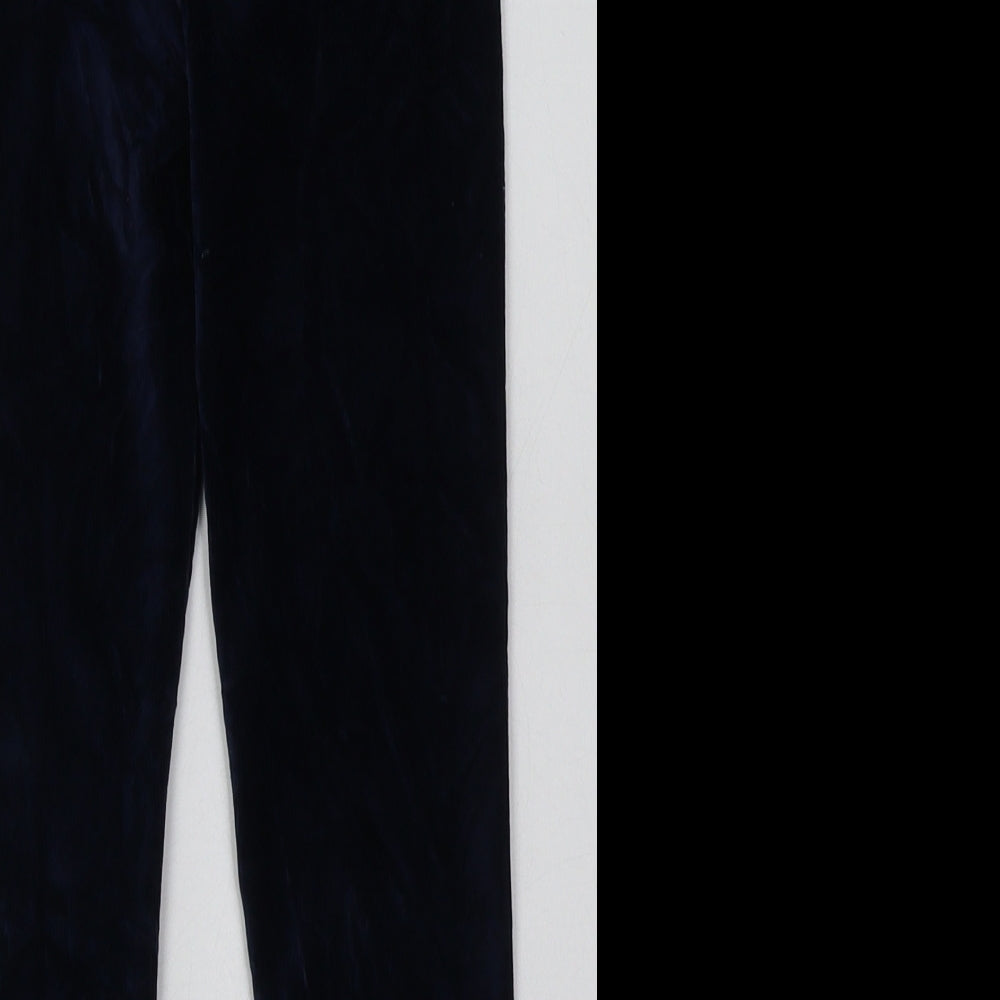 Debenhams Girls Blue  Cotton Capri Trousers Size 8-9 Years  Regular