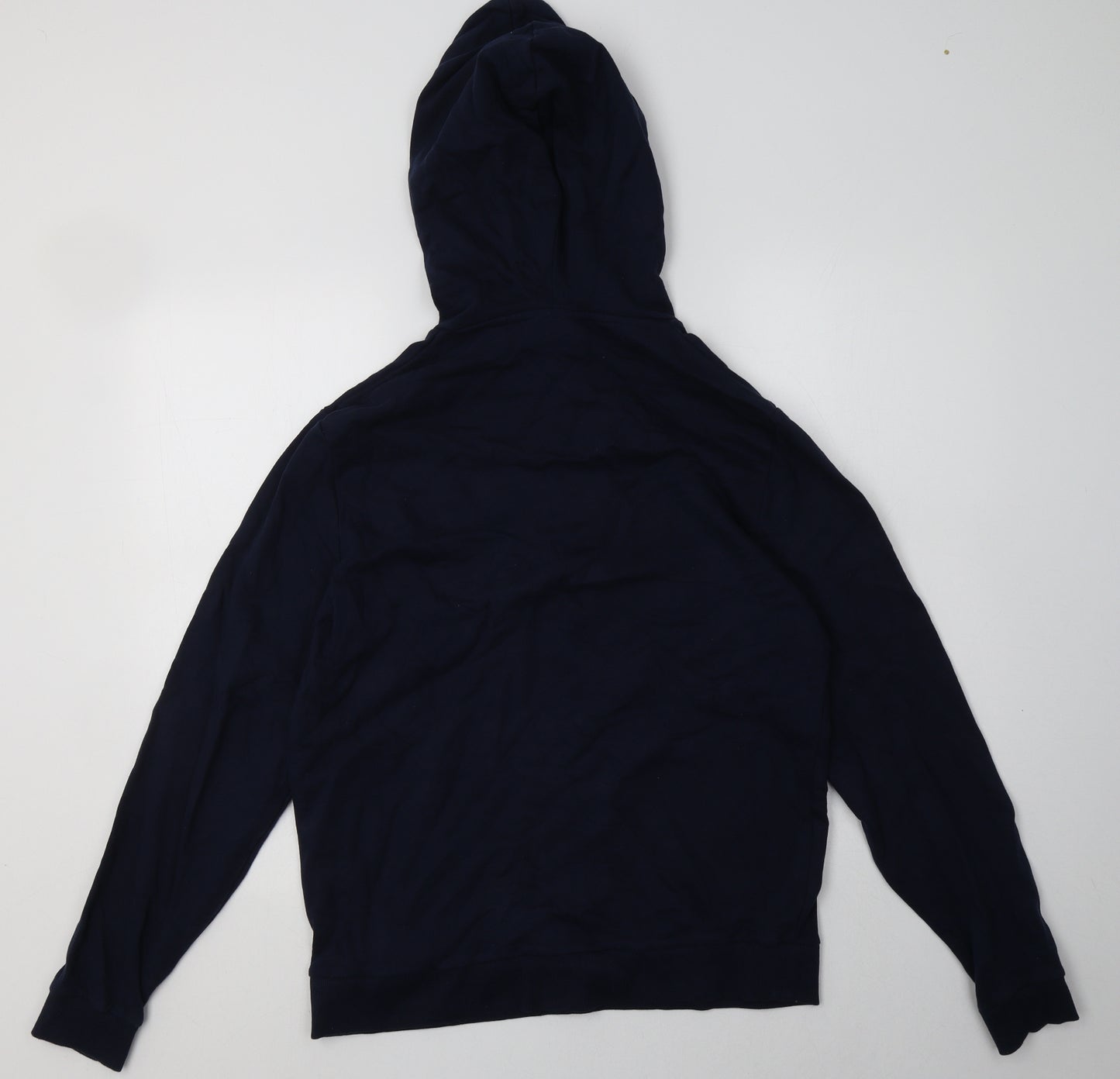 ASOS Mens Blue  Cotton Pullover Hoodie Size M