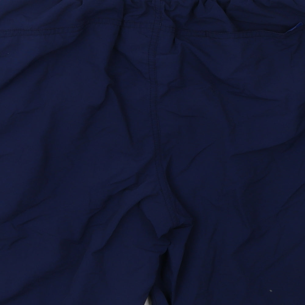 adidas Mens Black Striped Polyester Sweat Shorts Size L L12 in Regular Tie
