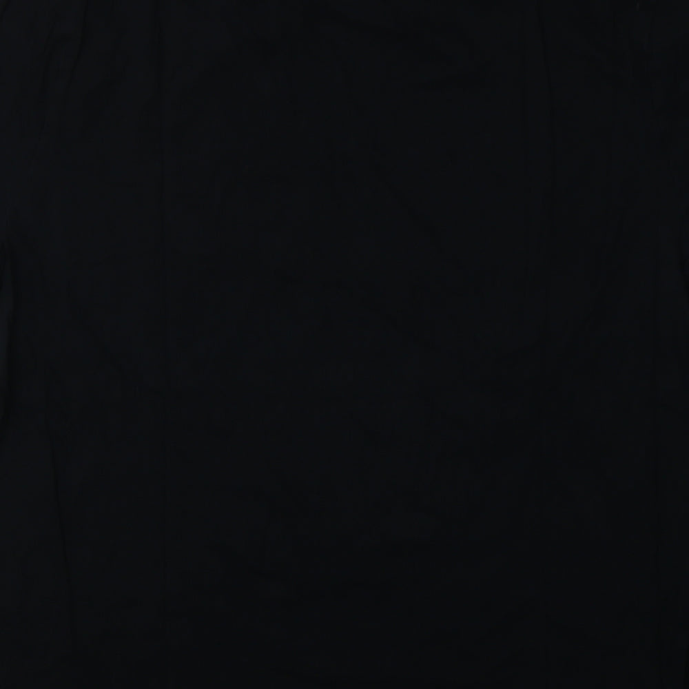 George Mens Black  Cotton  T-Shirt Size XL Crew Neck  - Guiness