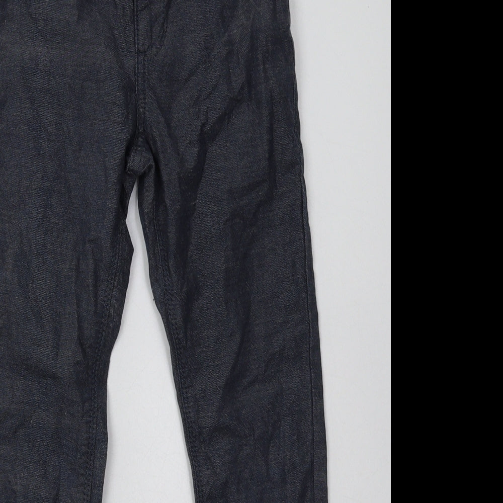 NEXT Boys Blue  Cotton Skinny Jeans Size 6 Years  Regular Button