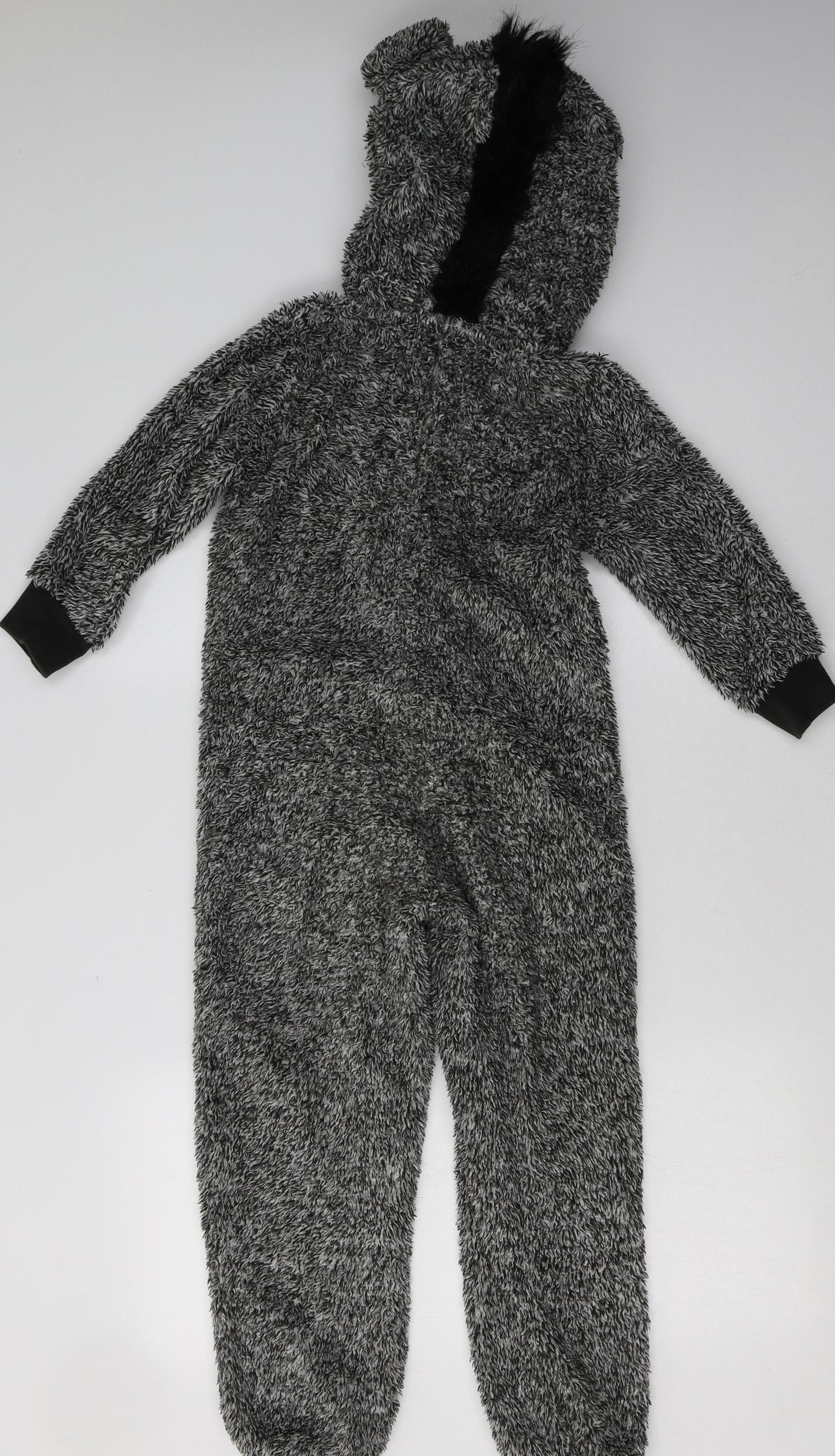 Kangaroo Poo Boys Grey  Polyester  One Piece Size 5-6 Years  Zip