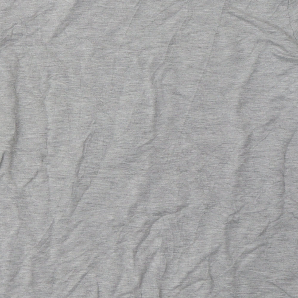 sainsburys Womens Grey Animal Print Cotton Pullover Sweatshirt Size 8  Pullover - Star Print