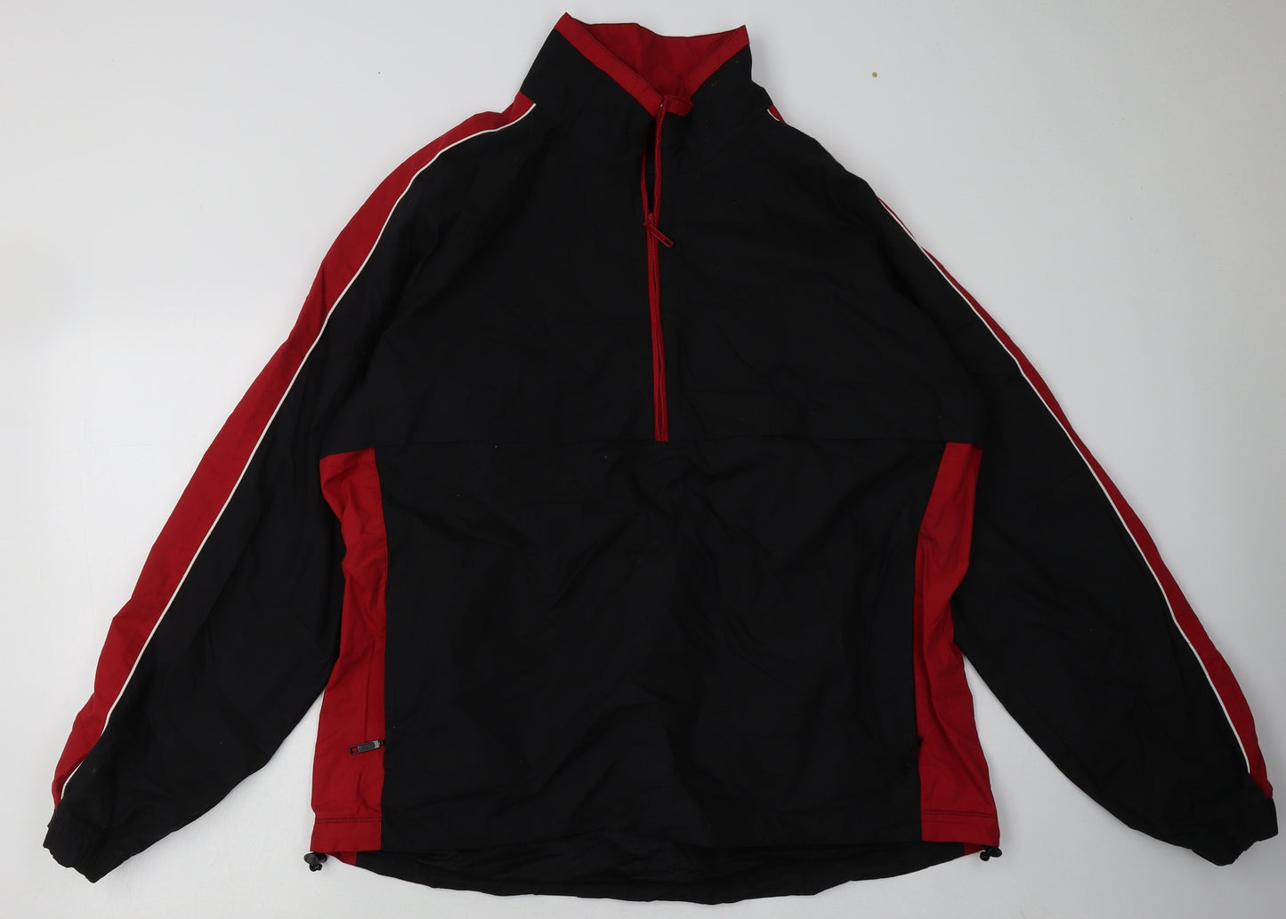 Marks and Spencer Mens Red   Windbreaker Jacket Size XL  Zip