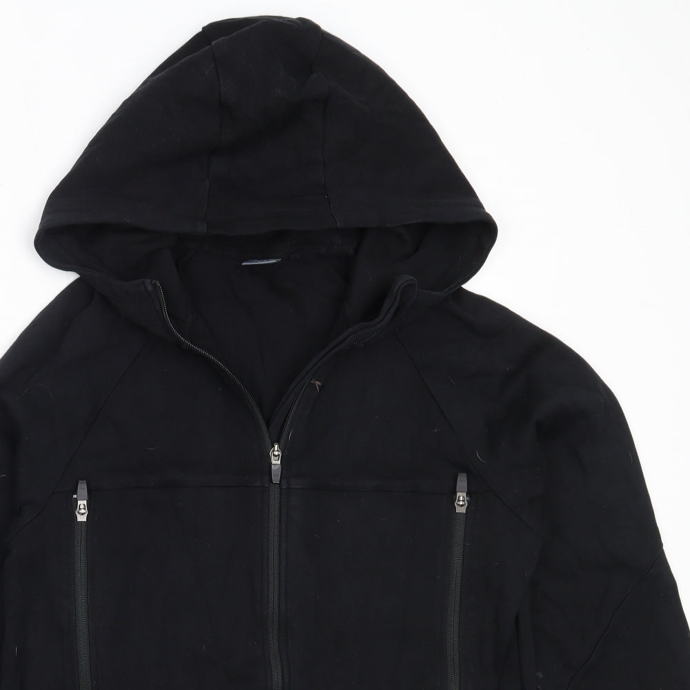 NEXT Boys Black  Cotton Full Zip Hoodie Size 15 Years