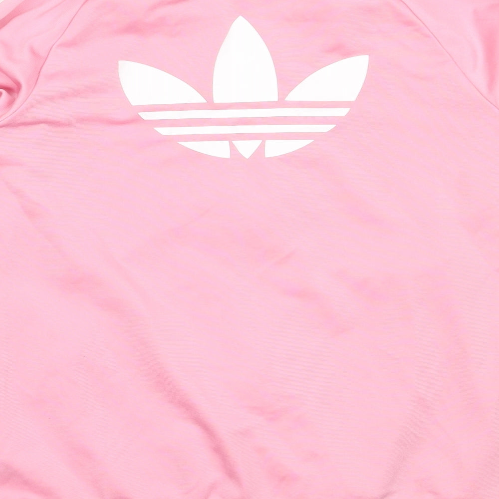 adidas Girls Pink   Jacket  Size 11-12 Years