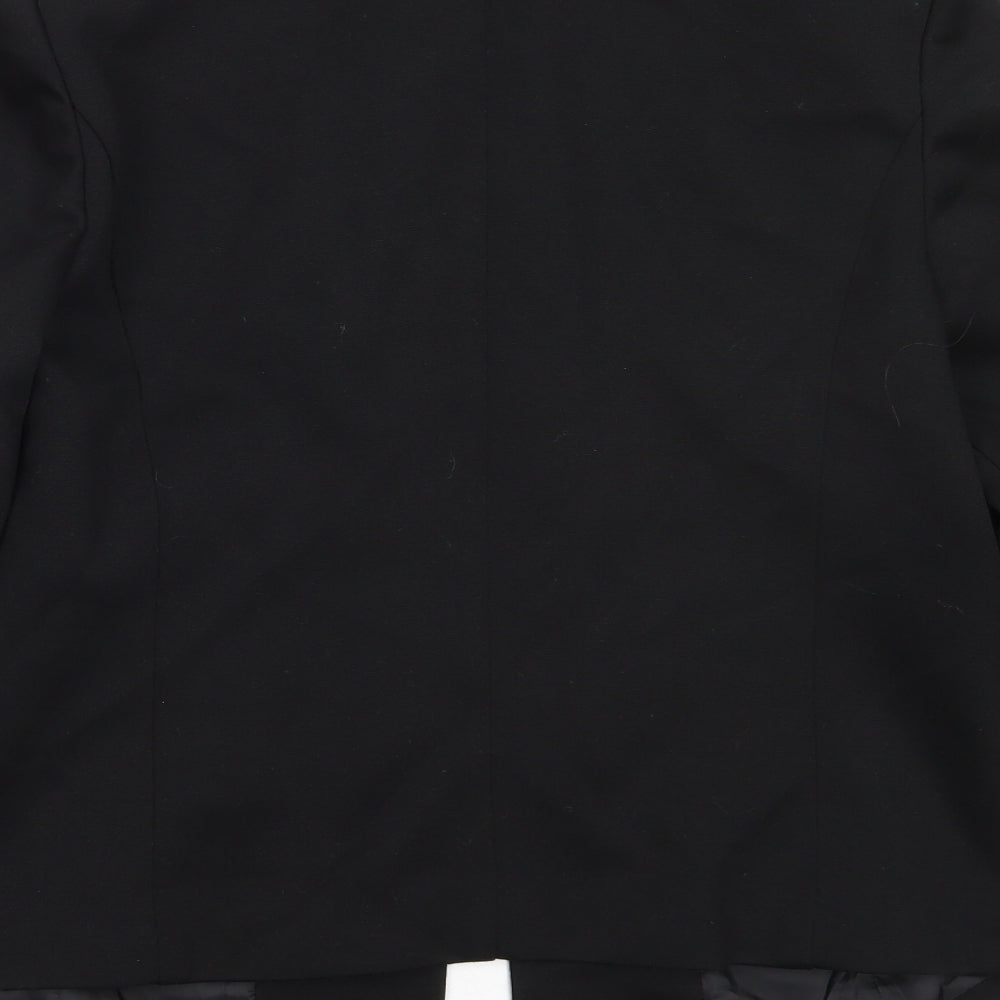 Kaleidoscope Womens Black   Military Jacket Coat Size 14