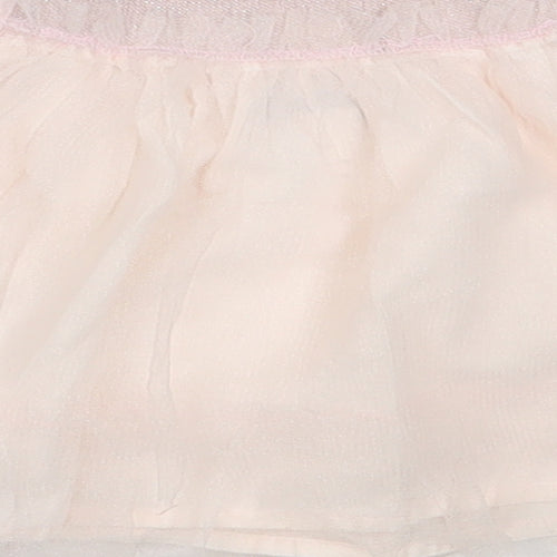 La Redoute Girls Pink  Polyester Tutu Skirt Size 12 Months