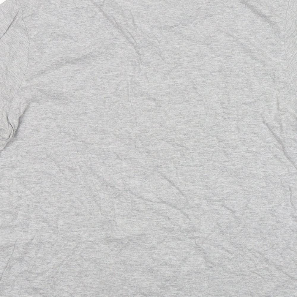 Matalan Mens Grey  Cotton  T-Shirt Size L Round Neck  - Star Wars