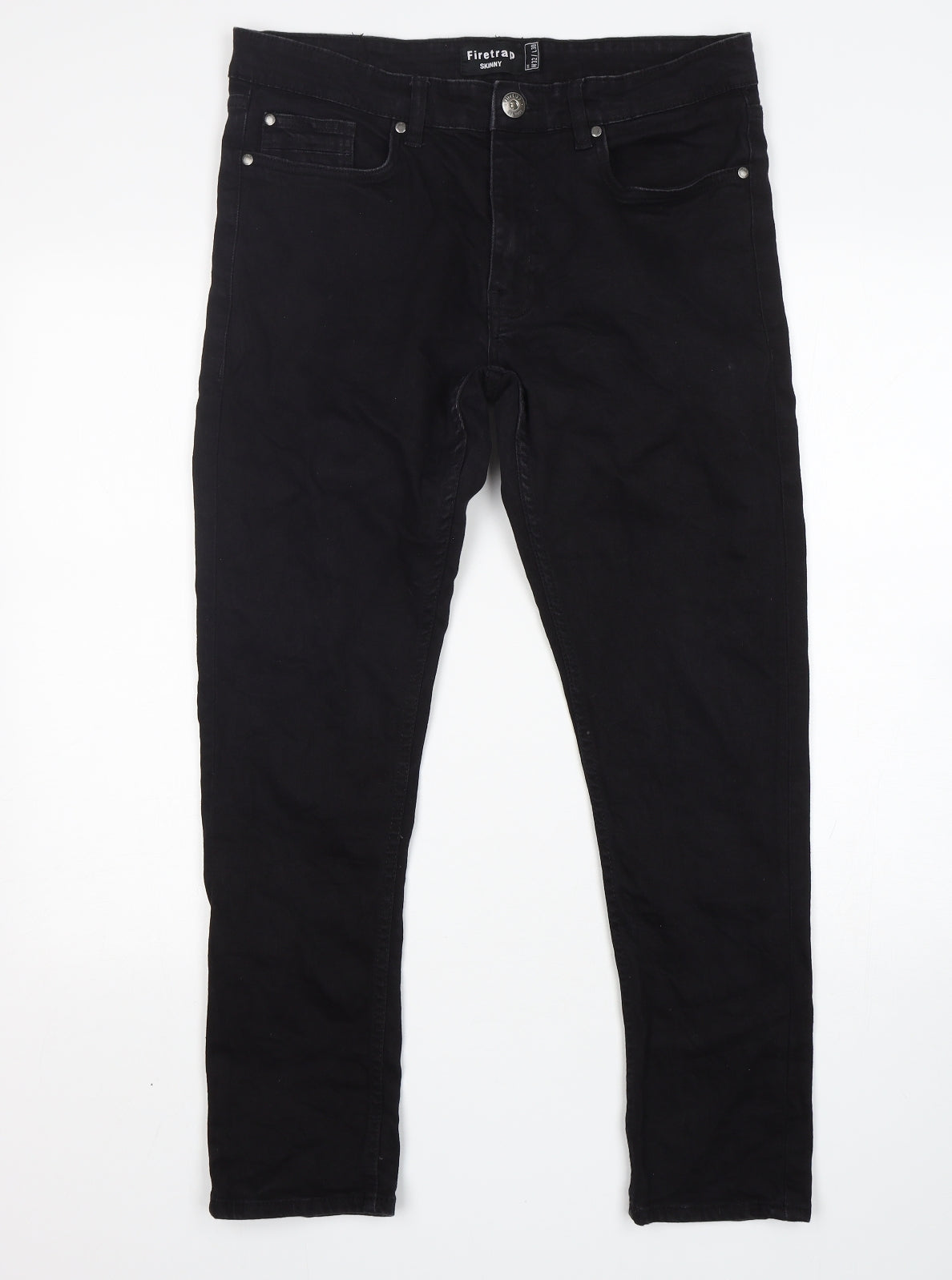 Firetrap Womens Black   Skinny Jeans Size 32 L30 in Regular