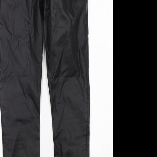 Denim Co Womens Black  Viscose Skinny Jeans Size 12 L28 in Regular