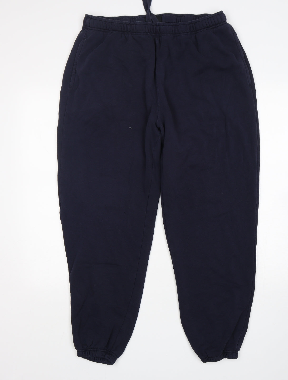 Matalan Mens Blue  Cotton Sweatpants Trousers Size XL L29 in Regular