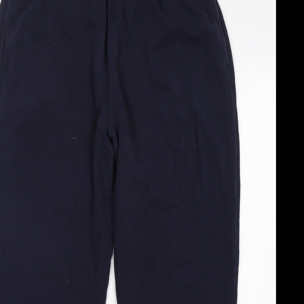 Matalan Mens Blue  Cotton Sweatpants Trousers Size XL L29 in Regular
