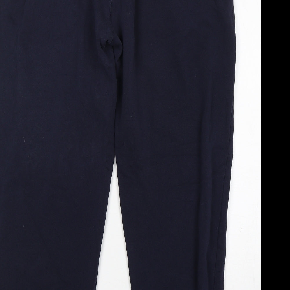 Matalan Mens Blue  Cotton Sweatpants Trousers Size XL L29 in Regular