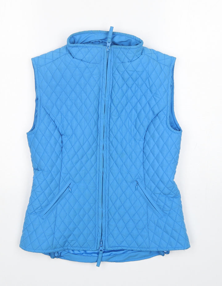 Shire Girls Blue Gilet Coat Size 2XS