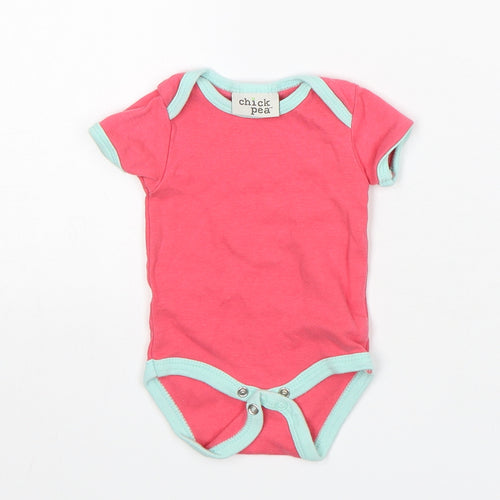Chick Pea Girls Pink  Cotton Leotard One-Piece Size 0-3 Months