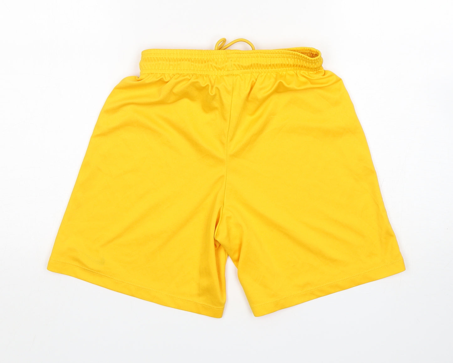 Nike  Boys Yellow  Polyester Sweat Shorts Size L  Regular
