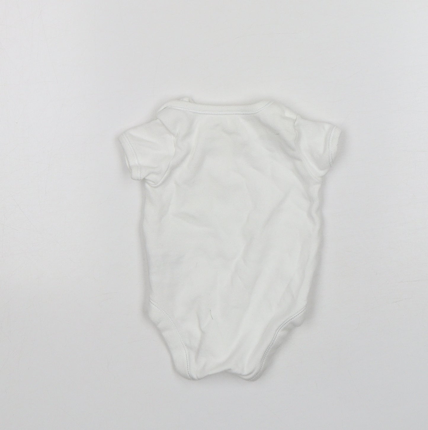 Mothercare Baby White  Cotton Leotard One-Piece Size Newborn
