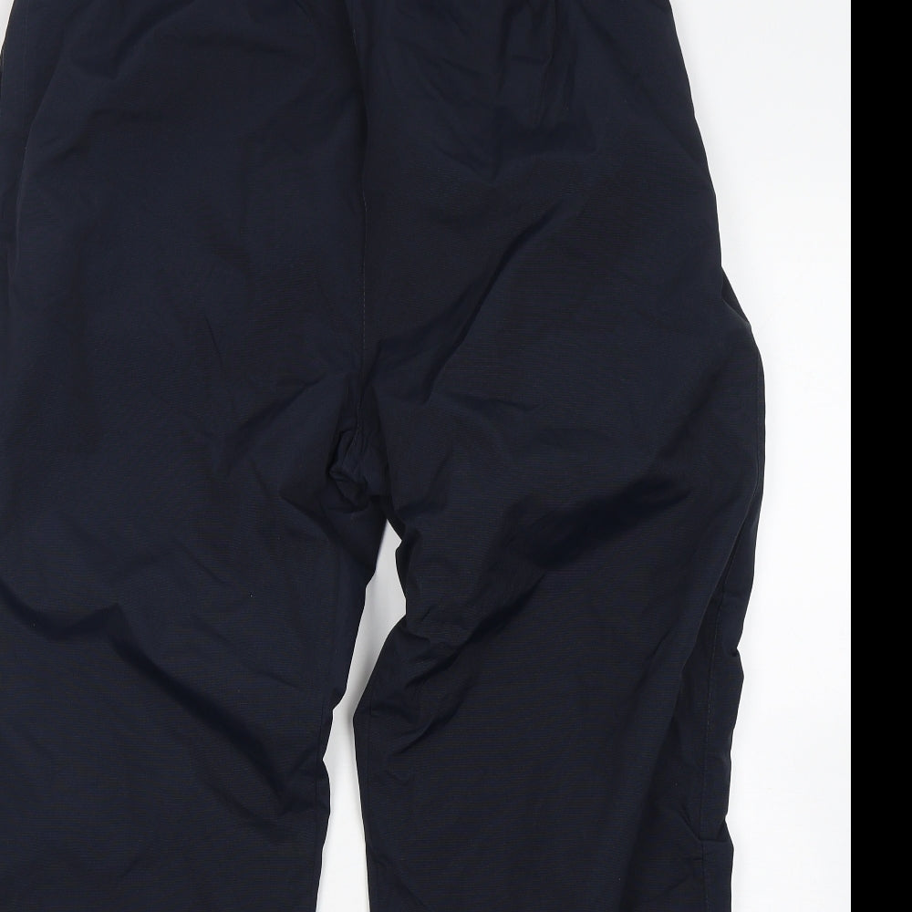 B Dri Mens Blue  Nylon Rain Trousers Trousers Size 2XL L28 in Regular