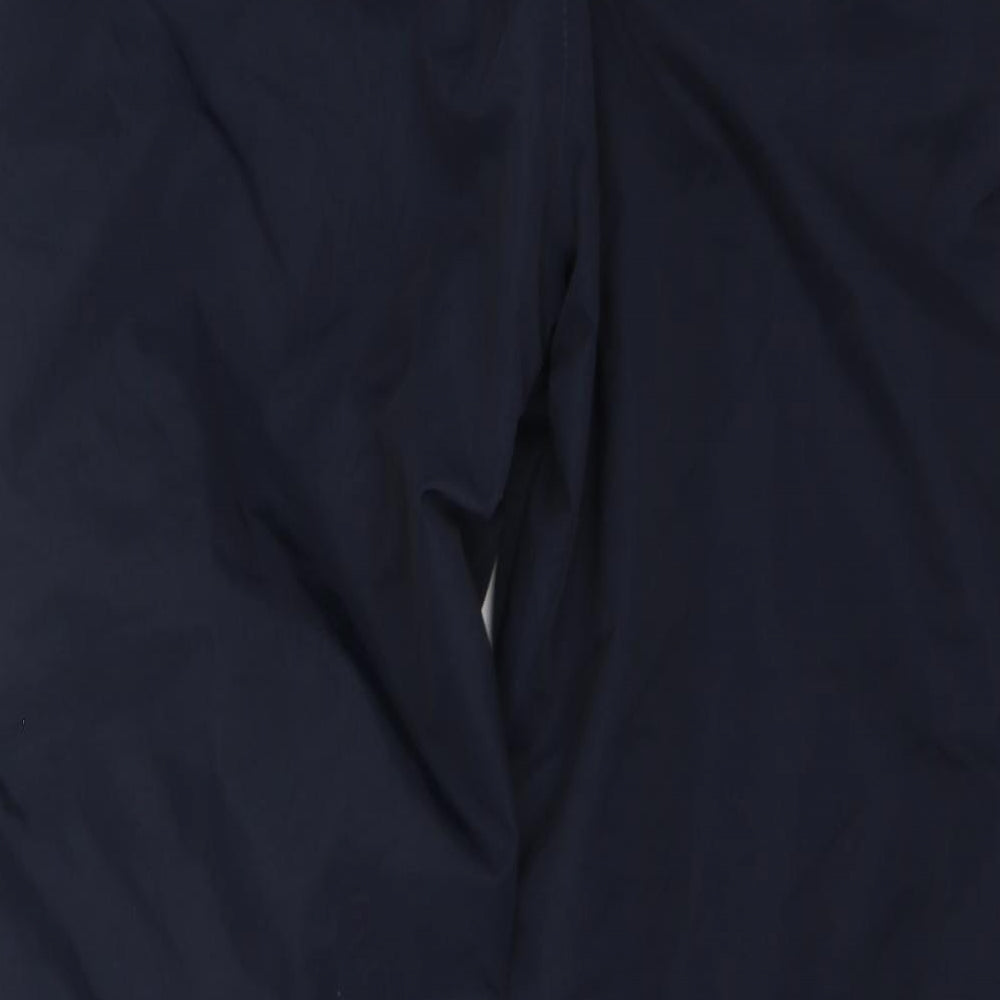 B Dri Mens Blue  Nylon Rain Trousers Trousers Size 2XL L28 in Regular