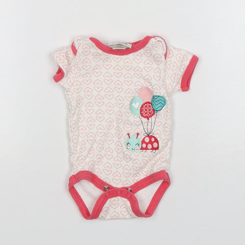 Chick Pea  Girls Multicoloured Polka Dot Cotton Leotard One-Piece Size 0-3 Months