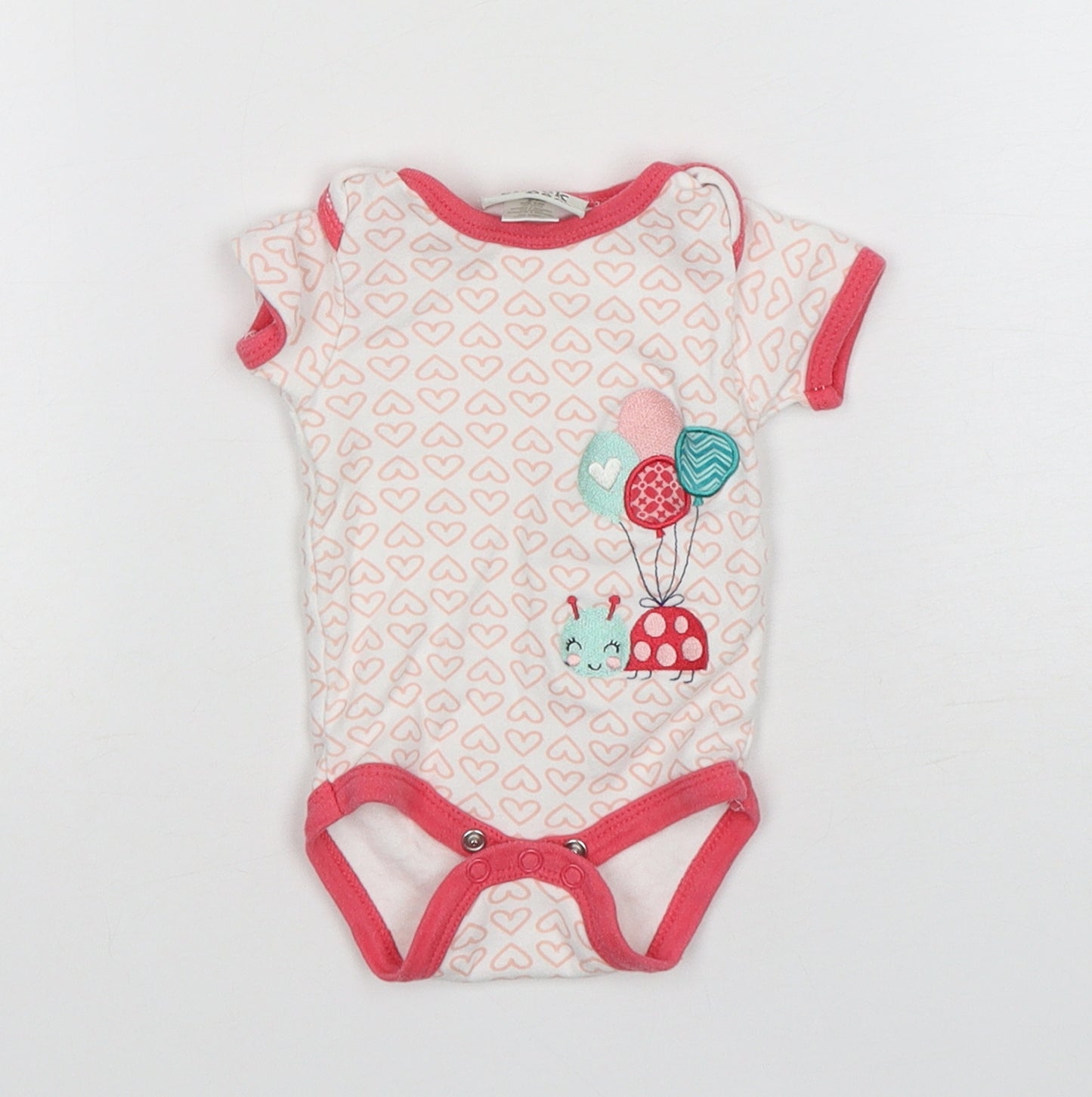 Chick Pea  Girls Multicoloured Polka Dot Cotton Leotard One-Piece Size 0-3 Months
