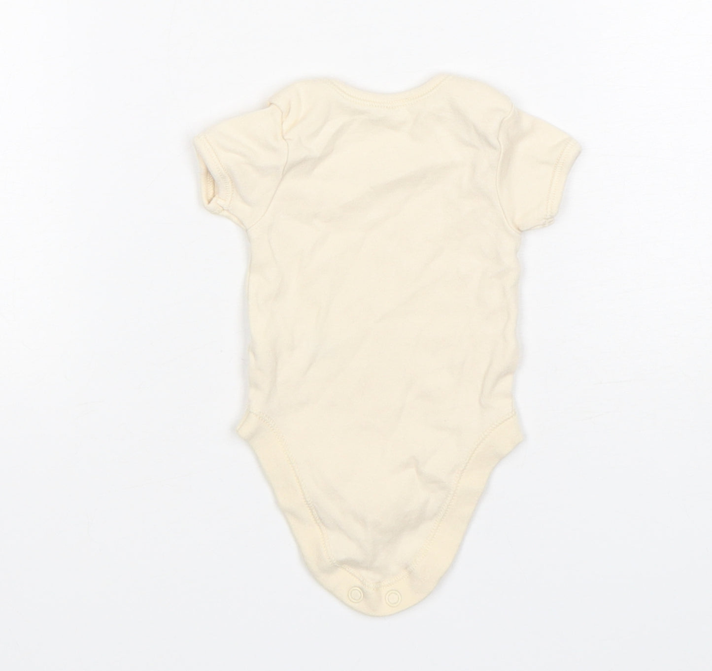 George Baby Beige  Cotton Leotard One-Piece Size Newborn