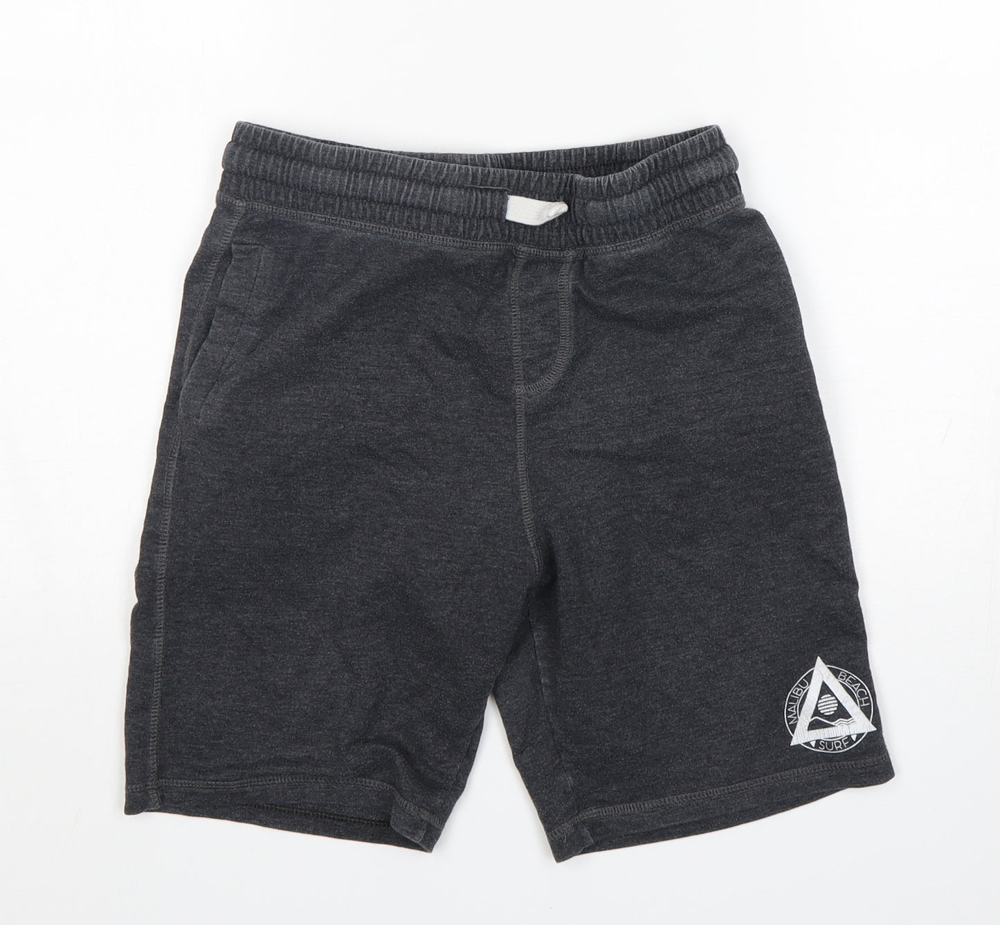 F&F Boys Grey  Cotton Sweat Shorts Size 12-13 Years  Regular
