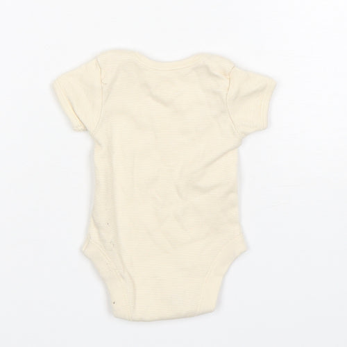 George Baby Beige  Cotton Leotard One-Piece Size Newborn