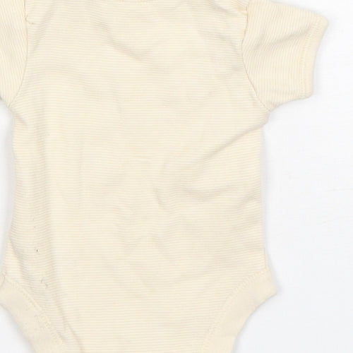 George Baby Beige  Cotton Leotard One-Piece Size Newborn