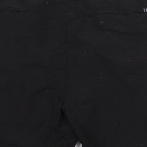Karrimor Mens Black  Nylon Sweat Shorts Size L L9 in Regular Zip