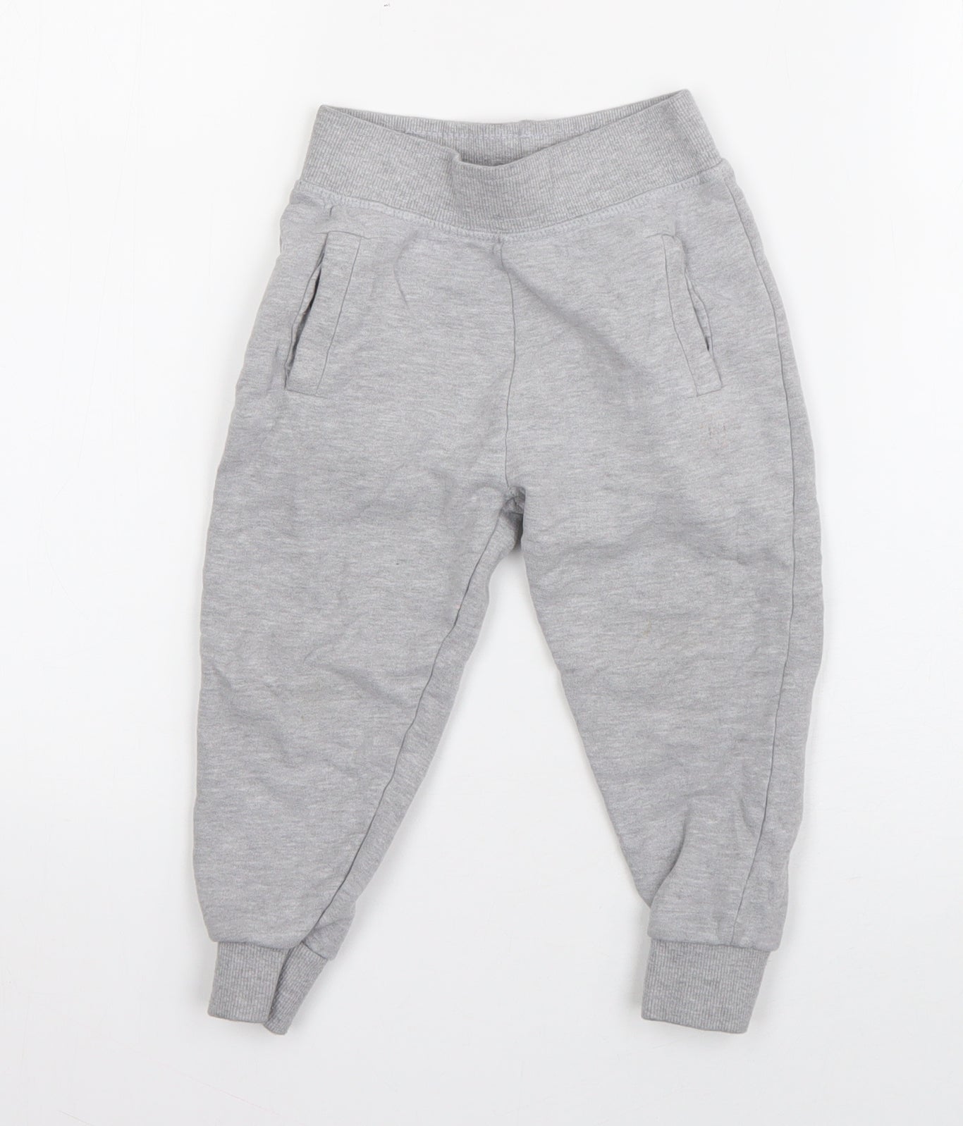 Firetrap Boys Grey  Cotton Jogger Trousers Size 2-3 Years  Regular